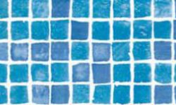 Liner Imprimé - Mosaïque Bleue
